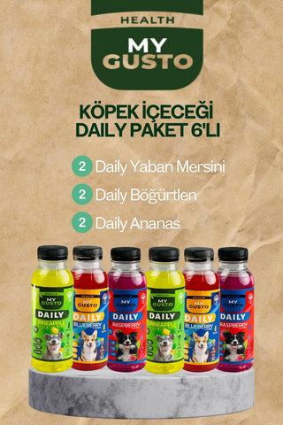 Köpek İçeceği Karışık Daily Set 6'lı Paket 300 ml