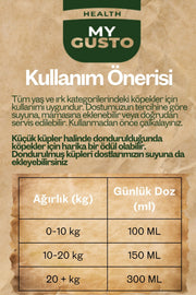 My Gusto Health Köpek İçeceği 6'lı Health ve Daily Paket (Relax-Energy-Immune-Daily)