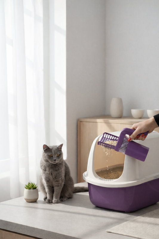 Yeni Nesil Kedi Kumu Temizleme Küreği