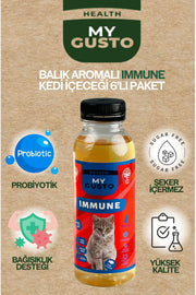 Balık Aromalı Immune Kedi İçeceği 6'lı Paket 300 ml