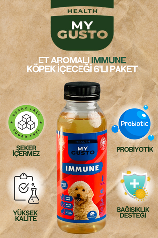 Et Aromalı Immune Köpek İçeceği 6'lı Paket 300 ml