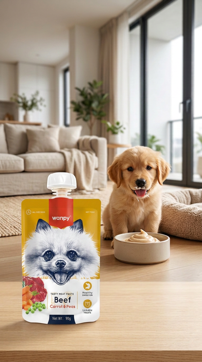 Tavuk Etli ve Havuçlu Köpek Ödül Kreması 90 gr, Köpek Ödül Ezmesi